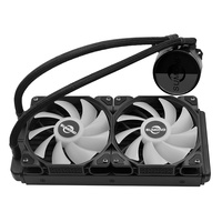 240mm liquide ARGB CPU AIO refroidisseur refroidissement par eau pour Intel LGA 1700 1200 2066 2011 pour processeurs AMD AM4 AM3 + Ryzen 3900X 2700X