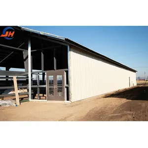 Cobertizo de taller industrial grandes casas prefabricadas almacén de estructura de acero