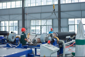 Tuyau en polyéthylène haute densité, taille personnalisée pour le drainage souterrain et l'évacuation des eaux usées dans l'industrie de la construction - Product Image 5