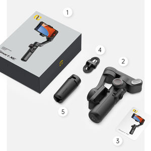 مثبت Gimbal ثلاثي المحاور AOCHUAN Smart XE قابل للطي، عصا سيلفي محمولة باليد مع تتبع ذكي للوجه وتحكم عبر التطبيق لتصوير فيديو Vlog الأصلي - Product Image 4