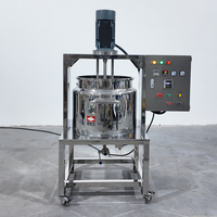 Machine à mélanger le savon 100L, machine à fabriquer le savon et les détergents à double chauffage pour savon en barre/liquide