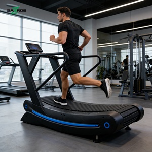 Tapis de course incurvé commercial non motorisé SAERDE Factory Gym Fitness Assault Air Runner auto-alimenté - Product Image 6