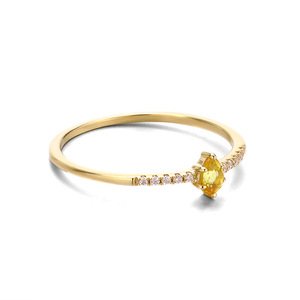 Femmes bijoux de mariage fiançailles grand diamant <span class=keywords><strong>pas</strong></span> <span class=keywords><strong>cher</strong></span> prix 18K bague en or - Product Image 3