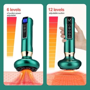 Masajeador Corporal Inteligente de 12 Velocidades para Uso Doméstico, Mini Gua Sha, Terapia de Ventosas al Vacío, Equipo de Belleza - Product Image 4