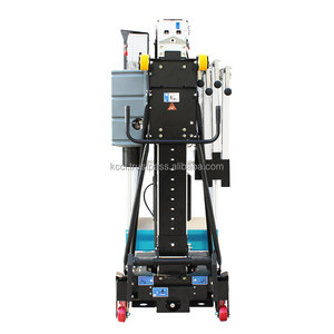 KCCL <b>Light</b> Weight Aerial Standard Base Work Platforms Aluminum Alloy <b>Push</b> Around Lift Table - Product Image 3