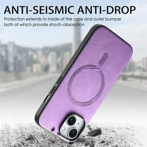 Funda de Lujo con Carga Inalámbrica para iPhone 17 Air 16E 15 Pro 14 13 12 11 Pro XS Max XR 7 8 Plus, Carcasa Magnética con Protección - Product Image 5