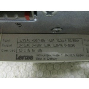 เซอร์โวไดรฟ์ Lenze Evs9332-Et 380V สามเฟส AC-DC ไดรฟ์ปรับความถี่สำหรับมอเตอร์ไฟฟ้าขนาดเล็ก - Product Image 5