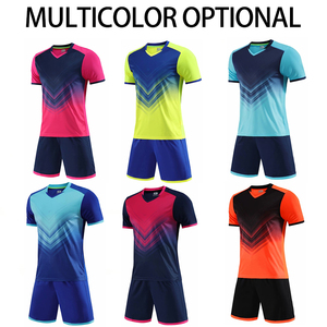 Professionele Factory Custom Ademend Voetbal Uniform Voor Team Training Slijtage Concurrentie Jersey Voor Hete Koop - Product Image 5