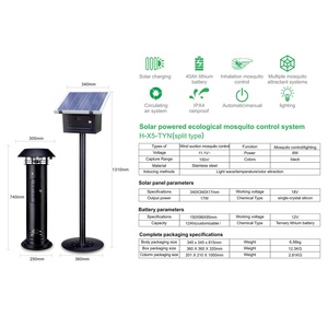Lámpara <span class=keywords><strong>Antimosquitos</strong></span> LED Ecológica con Control Remoto por Aplicación, Ahorradora de Energía, Impermeable, Trampa para Moscas, Asesino de Mosquitos por Inhalación - Product Image 4