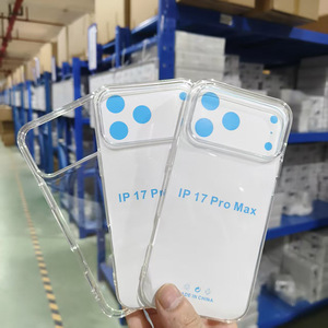 เคสใส TPU ขอบตรง หนา 1.5 มม. จากโรงงานโดยตรง สำหรับ iPhone 17 16 15 Samsung S25 Xiaomi เคสกันกระแทกใส <span class=keywords><strong>ทุก</strong></span><span class=keywords><strong>รุ่น</strong></span> - Product Image 3