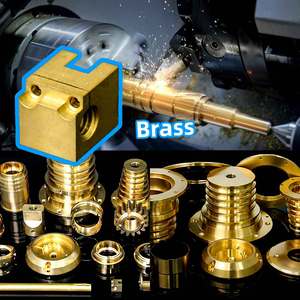 Servicios de Mecanizado CNC, Torneado de Latón, Cobre y Bronce, Prototipos Rápidos, Servicios de Torneado de Piezas Grandes, Servicios de Torno - Product Image 1
