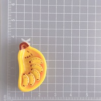 Populaire nourriture jouer charme résine bricolage coque de téléphone résine accessoires résine dos plat pour la décoration
