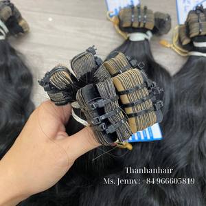 La vente se termine bientôt! Ruban de haute qualité dans les extensions de cheveux faciles à appliquer prêt à expédier - Product Image 4