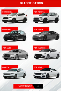 Coques de rétroviseurs latéraux noires brillantes en ABS pour Toyota Corolla 2014 - Product Image 6