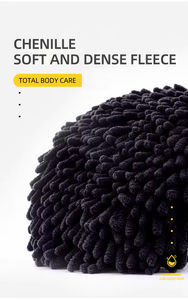 Brosse de lavage de roues de voiture en chenille d'aluminium en gros avec manche extensible Haute durabilité - Product Image 5