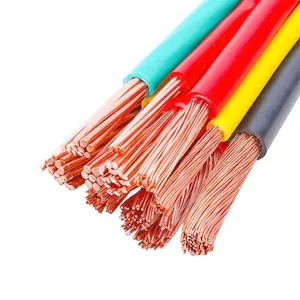 BV/BVR PVC Electric Wire Cable 1.5mm-10mm Flexible Housing Wire Various Sizes for Electrical Use
