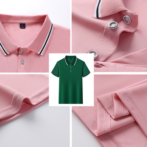 Bordado personalizado para hombre y serigrafía para camiseta de polo 100% poliéster liso Golf Jersey tejido de punto - Product Image 4