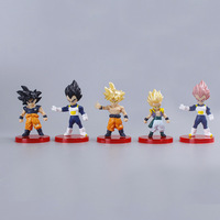 21 pièces/ensemble Dragon Z Balls 7-9 Mini figurines Son Goku Gohan Super Saiyan Vegeta Bejita Modèle poupée jouet