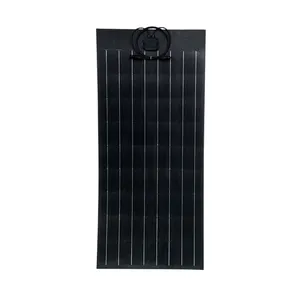 Painel solar flexível 24v 100w 150 watts sistema de energia do painel solar fabricado na china