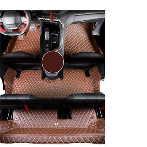 Alfombrillas de Coche de Cuero Antideslizantes de 10 mm de Grosor para Cadillac <span class=keywords><strong>Kona</strong></span> y NV200 ATS/XTS Modelos Traseros - Product Image 1