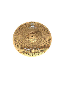 Vansir Set de cymbales silencieuses à faible volume et polissage doré 14''HH + 16''Crash + 18''Crash + 20''Ride + Sac à cymbales - Product Image 3