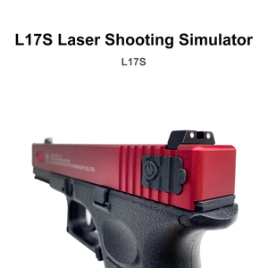Entrenador láser <span class=keywords><strong>de</strong></span> acero estilo G17, accesorio educativo <span class=keywords><strong>de</strong></span> tiro escolar al aire libre para práctica <span class=keywords><strong>de</strong></span> fuego seco - Product Image 2