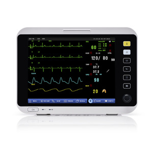Monitor de Pacientes Multiparamétrico con ECG y Batería Integrada, Certificado CE, para Uso en Camas de Hospital - Product Image 2