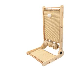 Tiragraffi Verticale Pieghevole a L per Gatti, Resistente all'Usura, Stile Semplice, Giocattolo per Gatti Cinese - Product Image 5