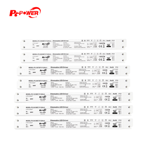 Fuente de Alimentación LED Regulable DALI Push 2 en 1 de 36W 75W 100W 150W 200W, 100-240V/200-240V AC-DC 12V 24V IP20, Controlador LED Lineal de Plástico - Product Image 1