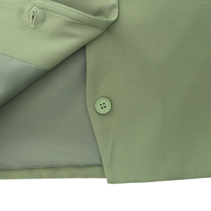 <span class=keywords><strong>Gilet</strong></span> formale da <span class=keywords><strong>donna</strong></span> produttore ODM personalizzato 2025 top alla moda con scollo a V lavoro ufficio elegante tailleur Vintage <span class=keywords><strong>gilet</strong></span> <span class=keywords><strong>verde</strong></span> - Product Image 4