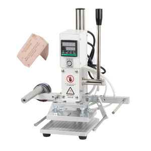 Semi-Automatic Leather Embossing Foil Heat Press Machine New Condition Digital Hot Stamping Flatbed <b>Printer</b> Leather Patch Heat P - Product Image 2