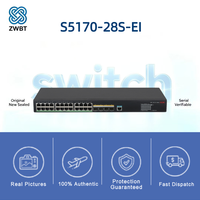 Switch de Red Administrado H3C S5170-28S-EI de 28 Puertos POE con Soporte SNMP, QoS y VLAN - En Stock