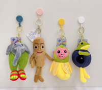 Hot New Tung Sahur Bois Chauve-Souris Peluche Tralalelo Tralala Influenceur Meme Personnage Brainrot Personnage En Peluche Jouet Sac À Dos Porte-clés