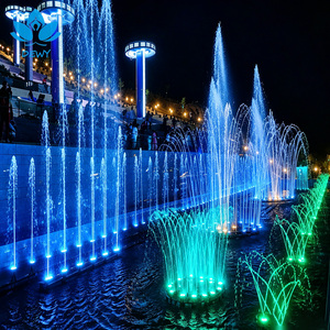 Fontaine musicale extérieure géante DEWY 50M, fontaine dansante, écran d'eau laser, spectacle synchronisé pour le projet de place centrale de la ville - Product Image 6