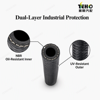 Tuyau de carburant renforcé NBR pour tricycle robuste TENGHAO, compatible avec les systèmes de moteur CG125 et CG150, pièces détachées.