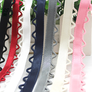 Cinta Elástica Jacquard de 1.2cm con Diseño de Espiga a Rayas, Ecológica, 100% Poliéster para Zapatos y Ropa - Product Image 1