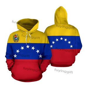 Cheap Custom 3D Printed Venezuela Country Flag 7 <strong>Stars</strong> Hoodie Hooded Pullover Men Women Sweatshirt Venezuela <strong>Clothing</strong> - Product Image 4