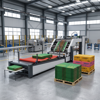Laminateur automatique haute vitesse pour la production de cartons en carton ondulé