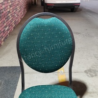 Chaises de banquet empilables en métal, fer et acier, de luxe, modernes et contemporaines, pour hôtels, mariages, salles à manger, utilisation intérieure/extérieure, vente en gros