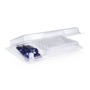 Flacon compte-gouttes ambré de 2 ml gradué avec kit de marquage pour le stockage d'échantillons - Product Image 3