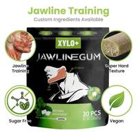 Chewing-gum sans sucre au xylitol, saveur naturelle, avec caféine, L-théanine, vitamines B, chewing-gum nootropique