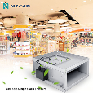 Ventilateur de conduit d'évacuation <span class=keywords><strong>rectangulaire</strong></span> à usage intensif pour parking souterrain, OEM, roulement à billes robuste, faible consommation d'énergie - Product Image 4