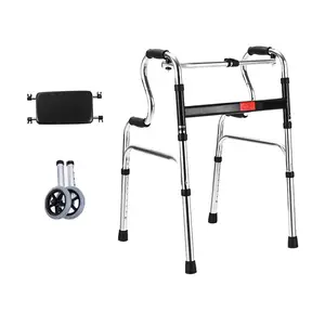 Lightweight Aluminum Patient Disabled Walker Wholesale Standing Medical Mobility Aid