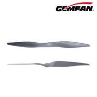 Hélice électrique Gemfan 8x8R CW à rotation inversée PFGN8X8-EAR en fibre de verre et nylon pour avion de course RC à voilure fixe