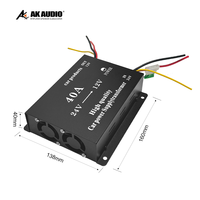 Konverter DC-DC 24V ke 12V 40A-trafo tegangan otomotif untuk perlindungan Overload mobil untuk elektronik mobil