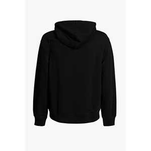 Sudadera con Capucha Holgada Antiarrugas Negra Premium, Diseño Bagnaia Monster-Energy "1", 80% Algodón, 20% Poliéster, para Venta al Por Mayor - Product Image 2