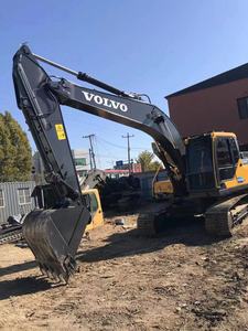 Máquina de construcción Volvo EC210 usada de segunda mano, bomba hidráulica de 21 toneladas, excavadora de movimiento de tierras, excavadora en el comercio - Product Image 4