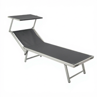 Chaise pliante de plage légère et portable pour l'extérieur, sans installation, idéale pour le camping estival et les loisirs