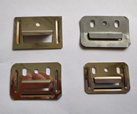 Clips Metálicos de Acero Inoxidable para Fijación de Revestimiento de Pared WPC, Abrazaderas de Enclavamiento, Clips de Techo de PVC para Paneles Decorativos