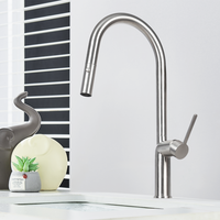 Robinet mélangeur de cuisine thermostatique en acier inoxydable avec douchette extractible et filtre à eau potable – Vente en gros